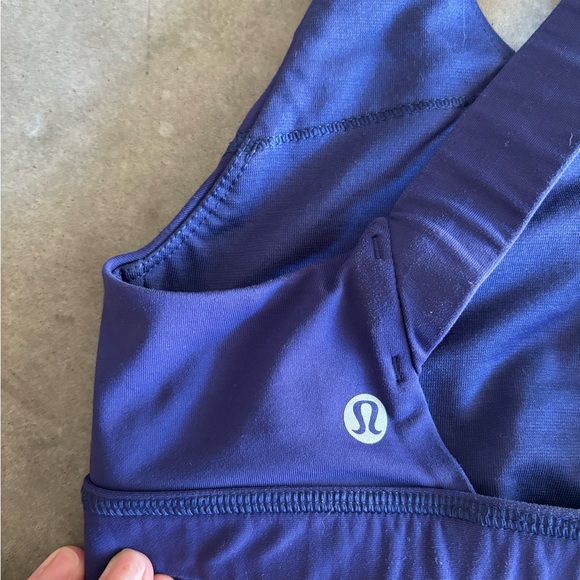 Lululemon Run Stuff Your Bra III (Power Mesh) - Emperor Blue - Picture 3 of 7